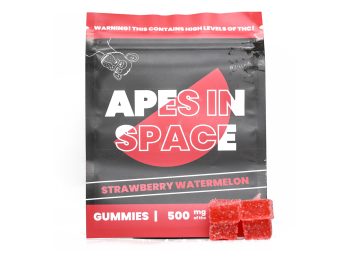 Apes In Space Gummies - Strawberry Watermelon 500MG