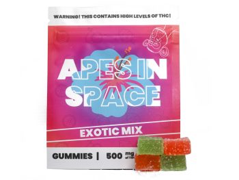 Apes In Space Gummies - Exotic Mix 500MG