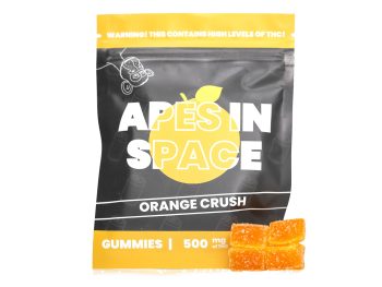 Apes In Space Gummies - Orange Crush 500MG