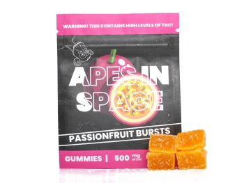 Apes In Space Gummies -  Passionfruit 500MG