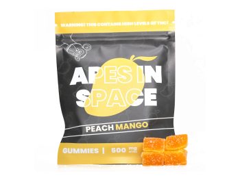 Apes In Space Gummies - Peach Mango 500MG