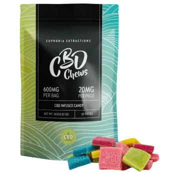 Euphoria Extractions - 600mg CBD Shatter Chews