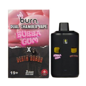 Burn Dual Chamber Disposable Vape – Bubba Gum x Death Bubba 6G