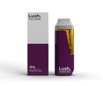 Lush Disposable Vape - Grape Gas - 2G