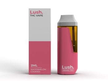 Lush Disposable Vape - Strawberry Cough - 2G