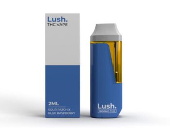 Lush Disposable Vape - Sour Patch X Blue Raspberry - 2G