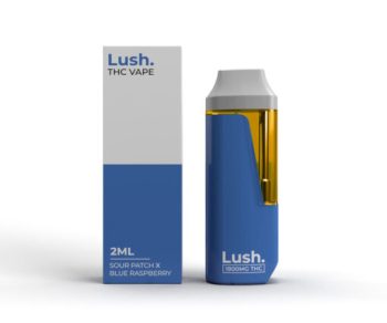 Lush Disposable Vape - Sour Patch X Blue Raspberry - 2G