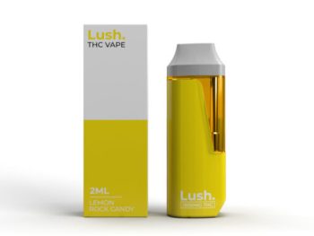 Lush Disposable Vape - Lemon Rock Candy - 2G