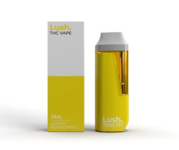 Lush Disposable Vape - Lemon Rock Candy - 2G