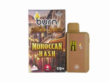 Burn Disposable Vapes - Moroccan Hash 3ML