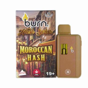 Burn Disposable Vapes - Moroccan Hash 3ML