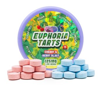 Euphoria Extractions - Indica Euphoria Tarts 125MG