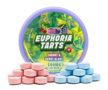Euphoria Extractions - Indica Euphoria Tarts 500MG
