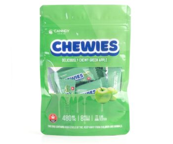 Canndy Chewies 480MG THC - Green Apple