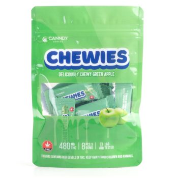 Canndy Chewies 480MG THC - Green Apple