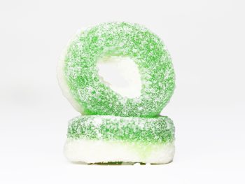 CBD Sweets - Green Apple Rings - 100MG