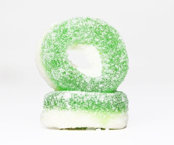 CBD Sweets - Green Apple Rings - 100MG