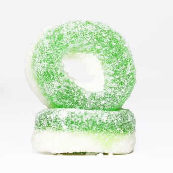CBD Sweets - Green Apple Rings - 100MG