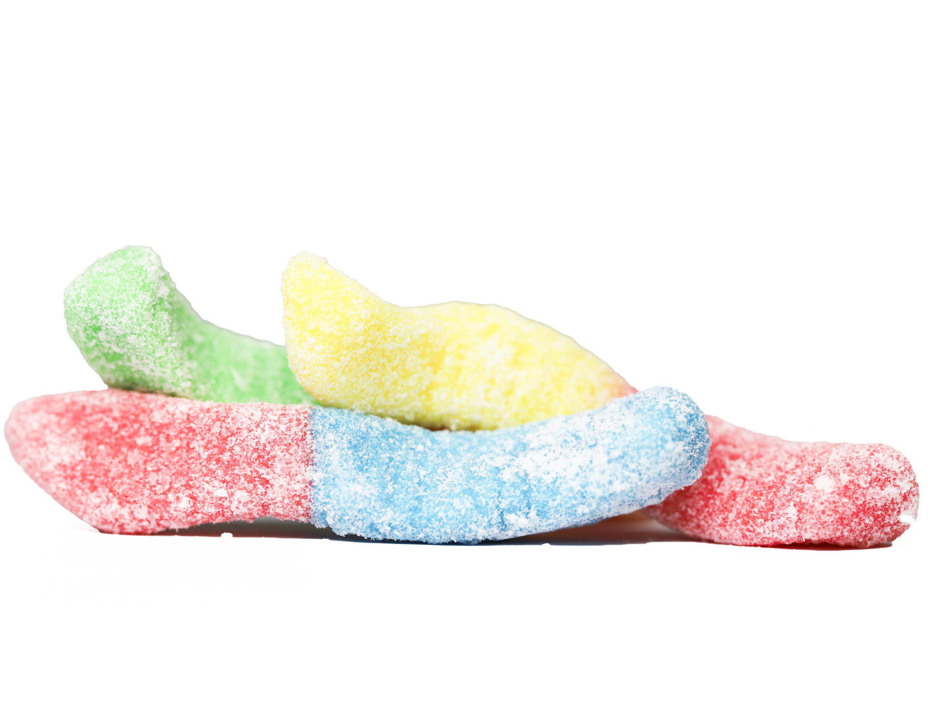 CBD Sweets – Sour Neon Gummy Worms – 100MG