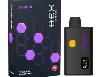 Hex Extracts - Death Berry Live Resin Disposable Vape (2G)