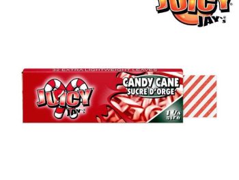 Juicy Jay's – 1 1/4  Candy Cane Flavored Ultra Thin Hemp Rolling Papers