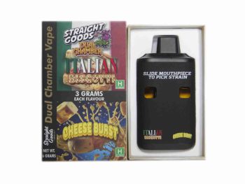 Straight Goods Dual Chamber Disposable Vapes 6G - Italian Biscotti / Cheese Burst 6G