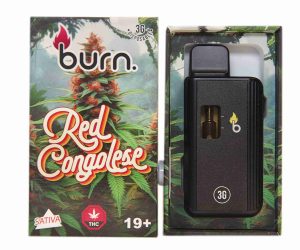 Burn Disposable Vapes - Red Congolese 3ML