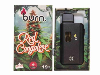 Burn Disposable Vapes - Red Congolese 3ML