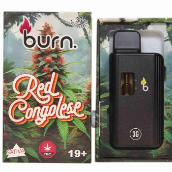 Burn Disposable Vapes - Red Congolese 3ML