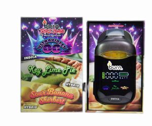 Burn Triple Threat – Ultra Violet OG + Key Lime Pie + Sour Banana Sherbert (3 Gram)