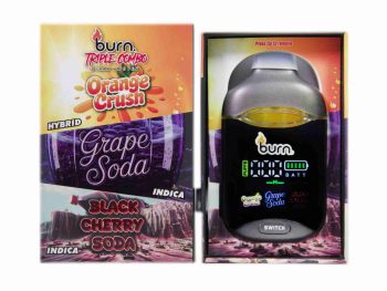 Burn Triple Threat – Orange Crush + Grape Soda + Black Cherry Soda (3 Gram)