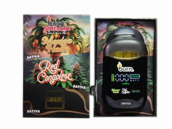 Burn Triple Threat – Mango Haze + Red Congolese + Chocolope