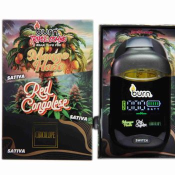 Burn Triple Threat – Mango Haze + Red Congolese + Chocolope