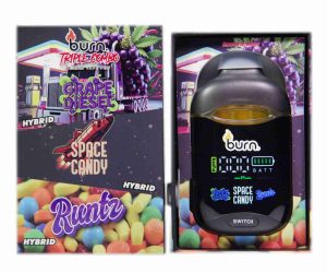 Burn Triple Threat – Grape Diesel + Space Candy + Runtz (3 Gram)