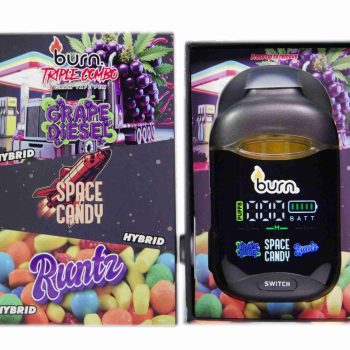 Burn Triple Threat – Grape Diesel + Space Candy + Runtz (3 Gram)