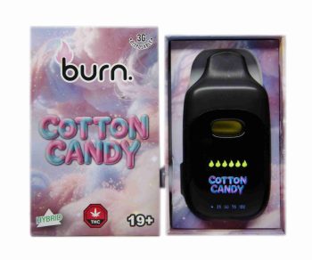 Burn Disposable Vapes - Cotton Candy 3ML
