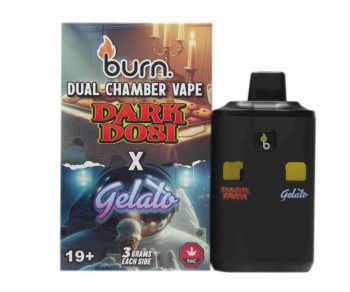 Burn Dual Chamber Disposable Vape – Dark Dosi x Gelato