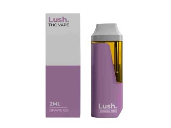 Lush Disposable Vape - Grape Ice - 2G