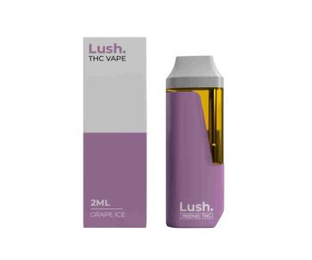 Lush Disposable Vape - Grape Ice - 2G