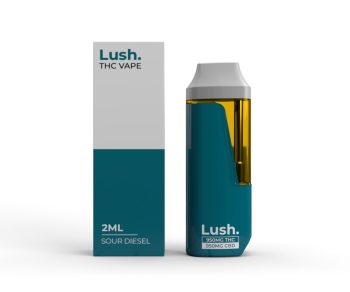 Lush Disposable Vape - Sour Diesel - 2G - 1:1 - CBD/THC