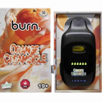 Burn Disposable Vapes - Orange Creamsicle 3ML
