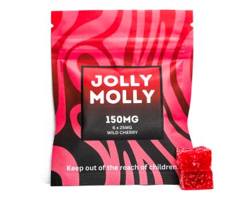 Jolly Molly Wild Cherry Gummies - 150MG