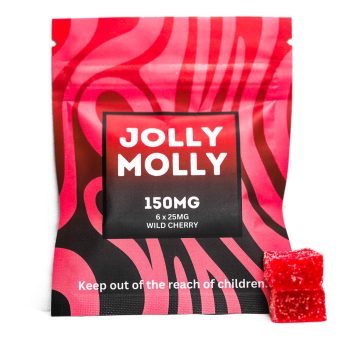 Jolly Molly Wild Cherry Gummies - 150MG