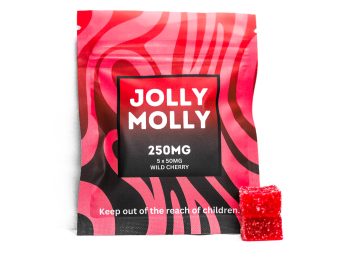 Jolly Molly Wild Cherry Gummies - 250MG