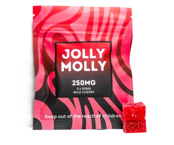 Jolly Molly Wild Cherry Gummies - 250MG