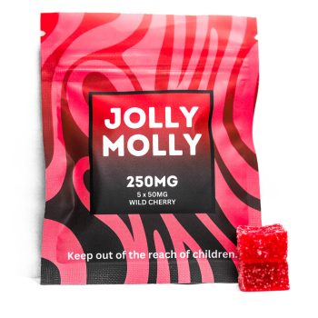 Jolly Molly Wild Cherry Gummies - 250MG