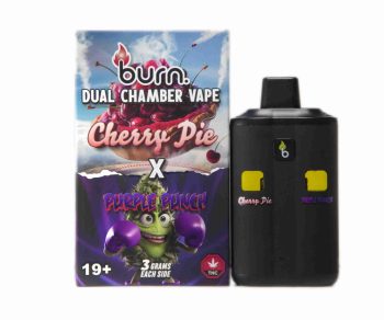 Burn Dual Chamber Disposable Vape – Cherry Pie x Purple Punch 6G