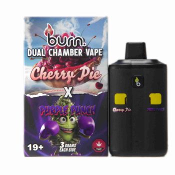Burn Dual Chamber Disposable Vape – Cherry Pie x Purple Punch 6G