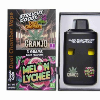 Straight Goods Dual Chamber Disposable Vapes 6G - Granjo / Melon Lychee 6G